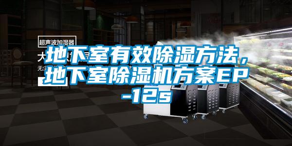 地下室有效除濕方法，地下室除濕機方案EP-12s
