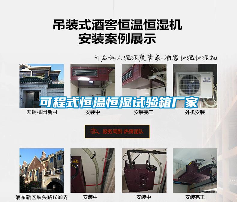 可程式恒溫恒濕試驗箱廠家