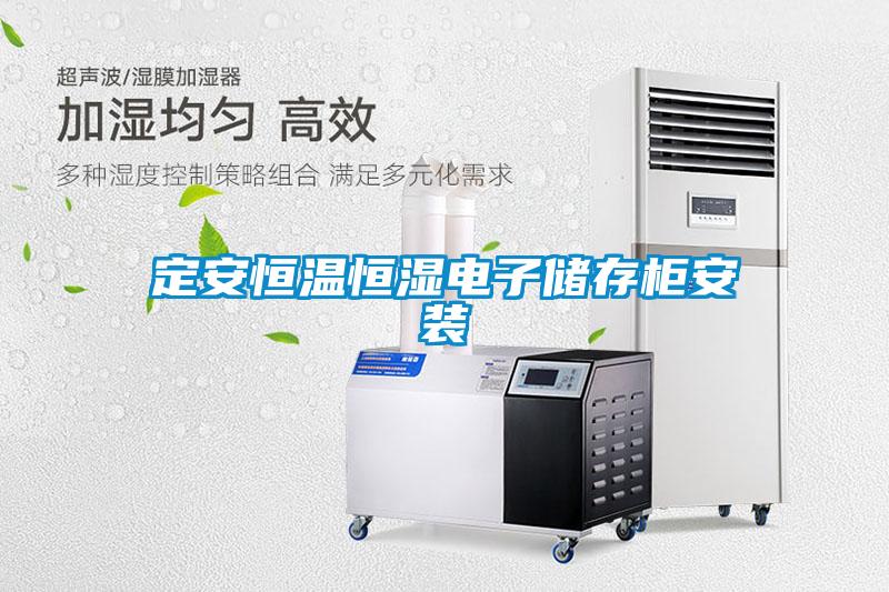 定安恒溫恒濕電子儲存柜安裝
