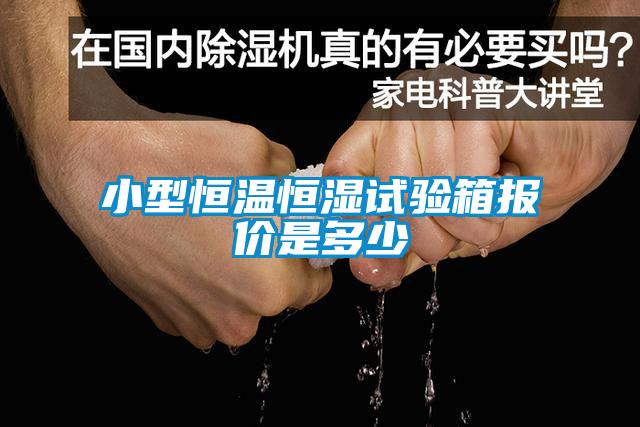 小型恒溫恒濕試驗箱報價是多少