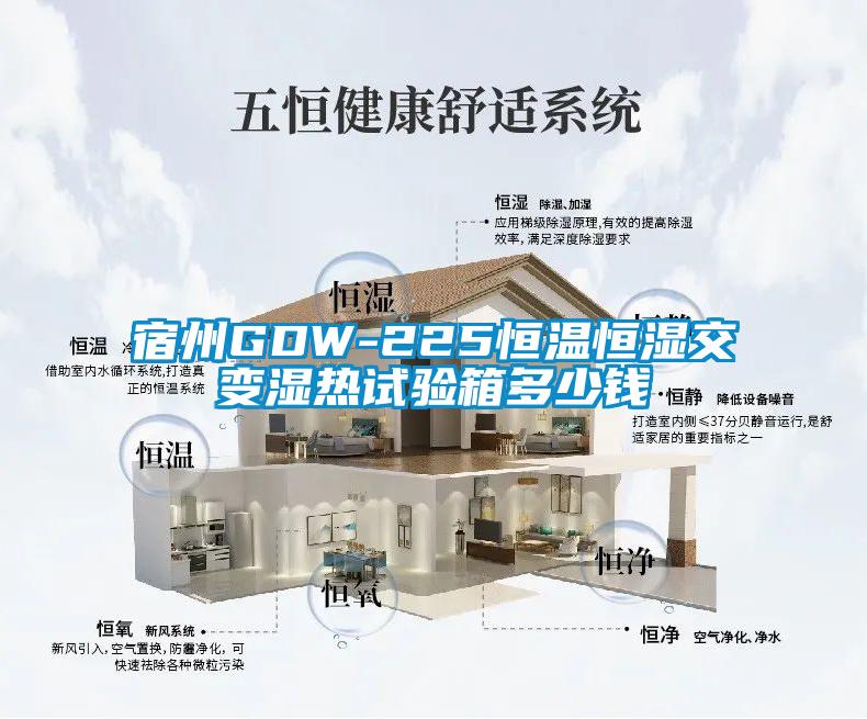 宿州GDW-225恒溫恒濕交變濕熱試驗(yàn)箱多少錢(qián)