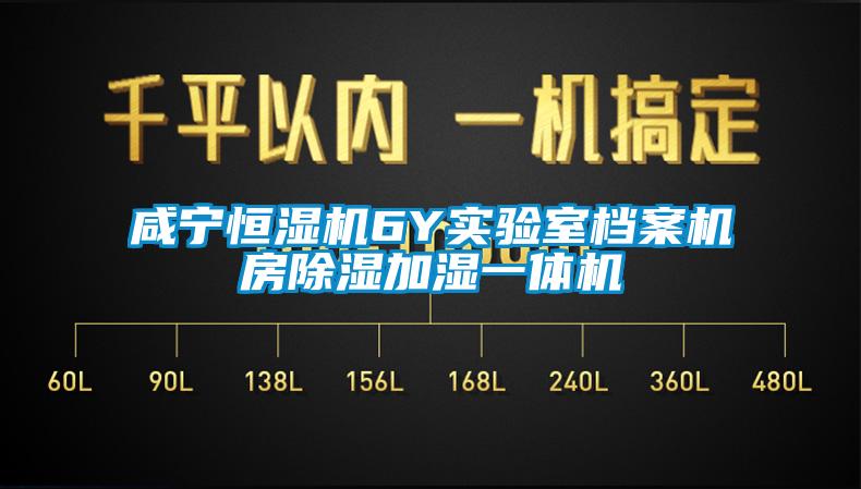 咸寧恒濕機6Y實驗室檔案機房除濕加濕一體機