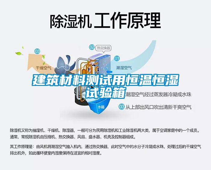 建筑材料測(cè)試用恒溫恒濕試驗(yàn)箱