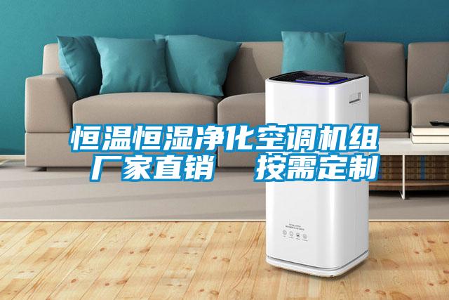 恒溫恒濕凈化空調(diào)機組 廠家直銷  按需定制