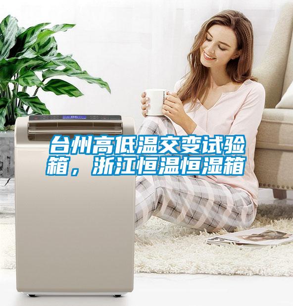 臺(tái)州高低溫交變?cè)囼?yàn)箱，浙江恒溫恒濕箱
