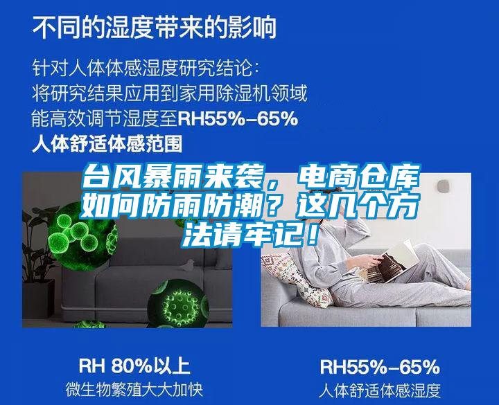 臺風暴雨來襲，電商倉庫如何防雨防潮？這幾個方法請牢記！