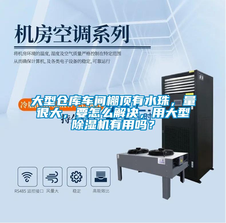 大型倉庫車間棚頂有水珠，量很大，要怎么解決，用大型除濕機有用嗎？