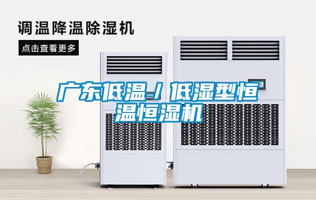 廣東低溫／低濕型恒溫恒濕機(jī)