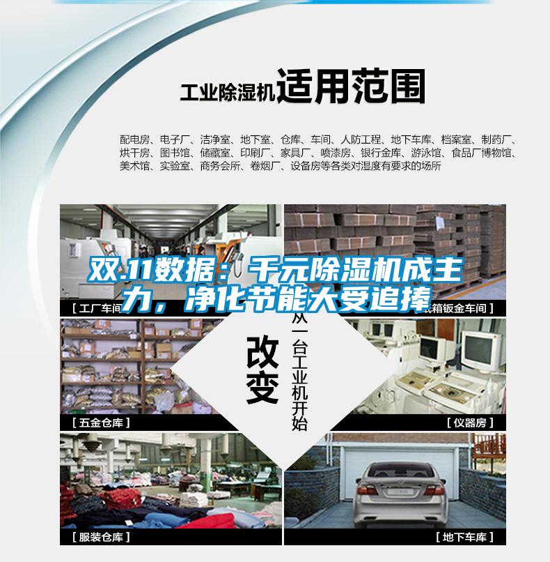 雙.11數據：千元除濕機成主力，凈化節(jié)能大受追捧