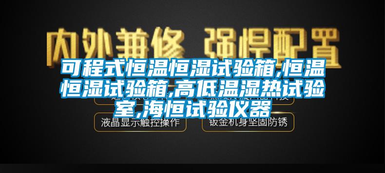 可程式恒溫恒濕試驗(yàn)箱,恒溫恒濕試驗(yàn)箱,高低溫濕熱試驗(yàn)室,海恒試驗(yàn)儀器