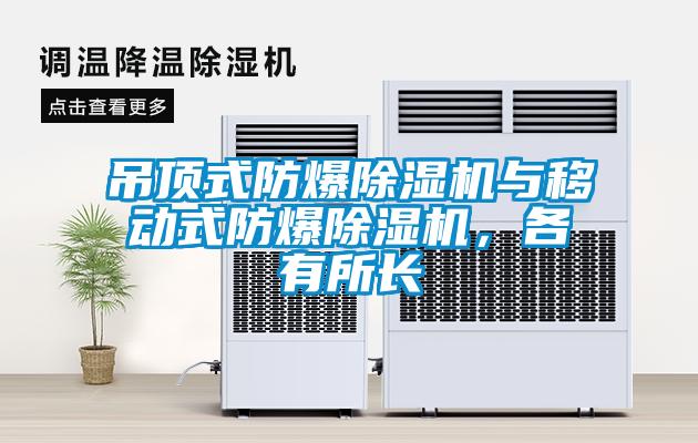 吊頂式防爆除濕機(jī)與移動(dòng)式防爆除濕機(jī)，各有所長(zhǎng)
