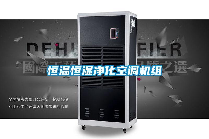 恒溫恒濕凈化空調(diào)機組