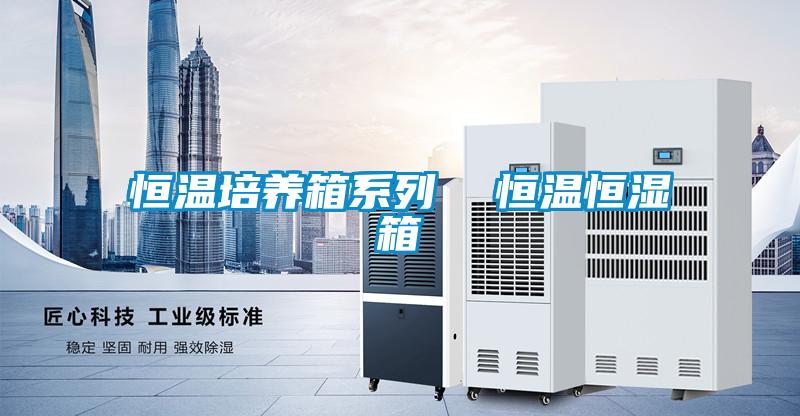 恒溫培養(yǎng)箱系列  恒溫恒濕箱