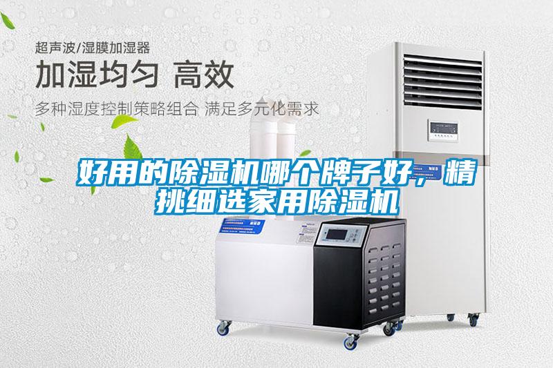 好用的除濕機哪個牌子好，精挑細(xì)選家用除濕機