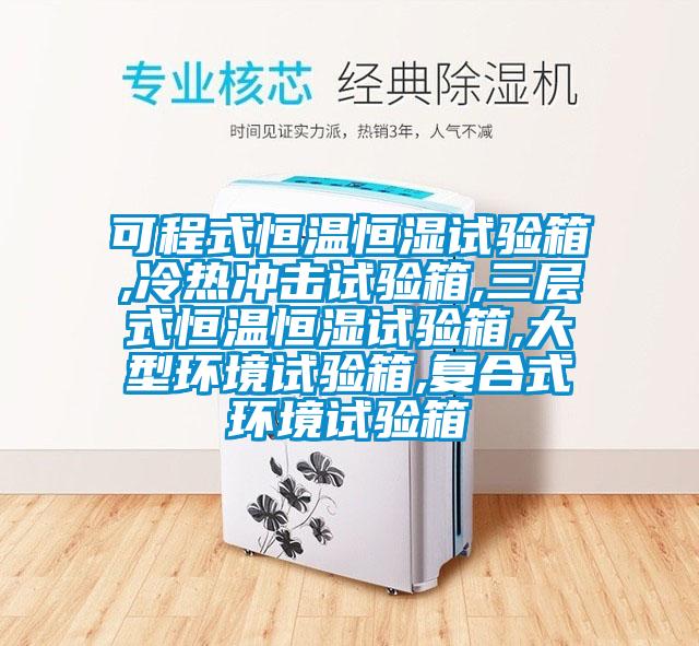 可程式恒溫恒濕試驗(yàn)箱,冷熱沖擊試驗(yàn)箱,三層式恒溫恒濕試驗(yàn)箱,大型環(huán)境試驗(yàn)箱,復(fù)合式環(huán)境試驗(yàn)箱