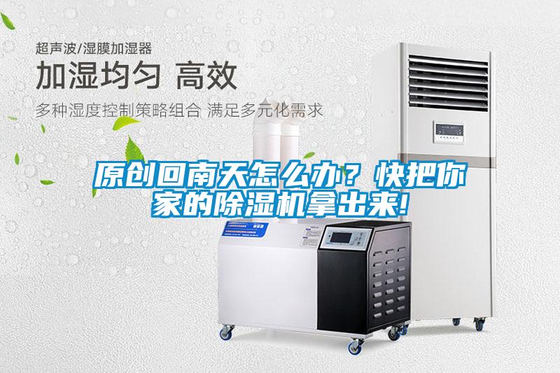 原創(chuàng)回南天怎么辦？快把你家的除濕機(jī)拿出來!