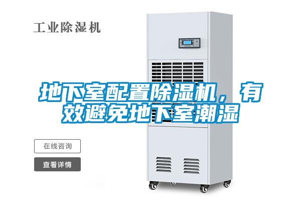 地下室配置除濕機，有效避免地下室潮濕