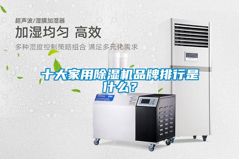 十大家用除濕機(jī)品牌排行是什么？
