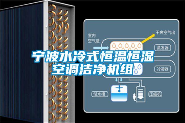 寧波水冷式恒溫恒濕空調(diào)潔凈機組