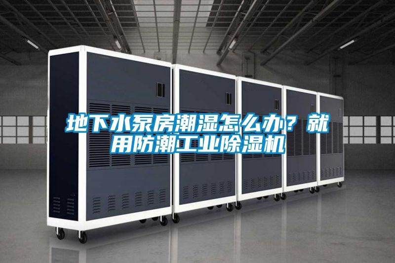 地下水泵房潮濕怎么辦？就用防潮工業(yè)除濕機(jī)