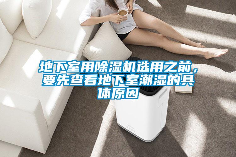 地下室用除濕機選用之前，要先查看地下室潮濕的具體原因