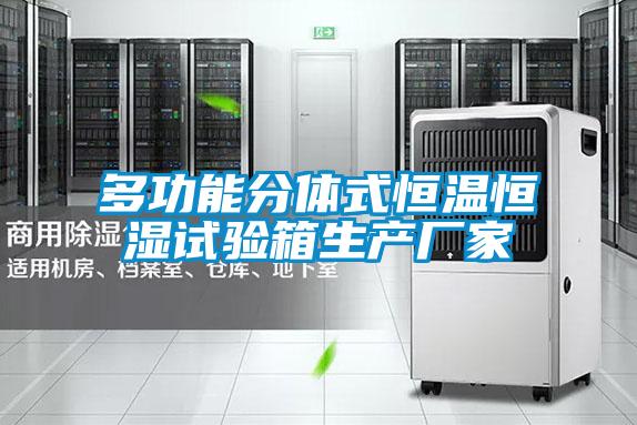 多功能分體式恒溫恒濕試驗(yàn)箱生產(chǎn)廠家