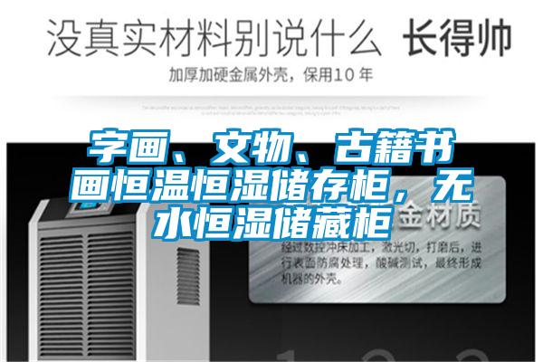 字畫、文物、古籍書畫恒溫恒濕儲存柜，無水恒濕儲藏柜