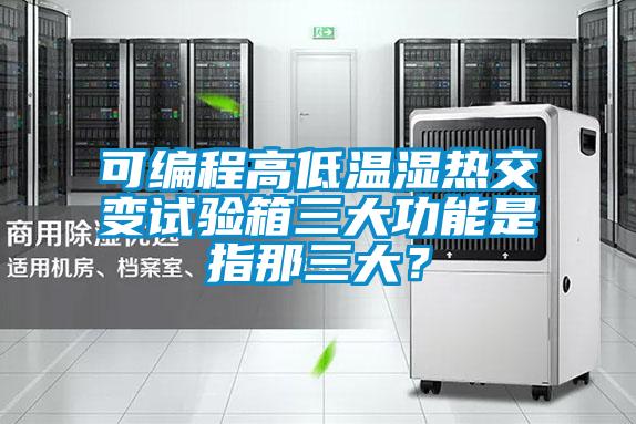 可編程高低溫濕熱交變?cè)囼?yàn)箱三大功能是指那三大？