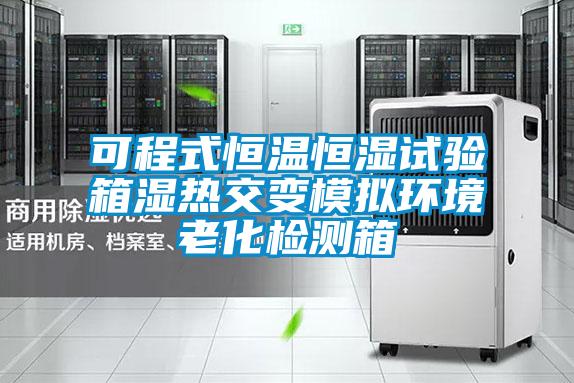 可程式恒溫恒濕試驗(yàn)箱濕熱交變模擬環(huán)境老化檢測(cè)箱