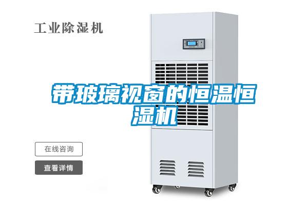 帶玻璃視窗的恒溫恒濕機(jī)