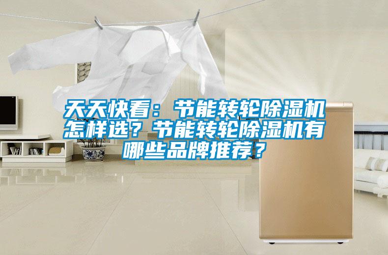天天快看：節(jié)能轉(zhuǎn)輪除濕機怎樣選？節(jié)能轉(zhuǎn)輪除濕機有哪些品牌推薦？