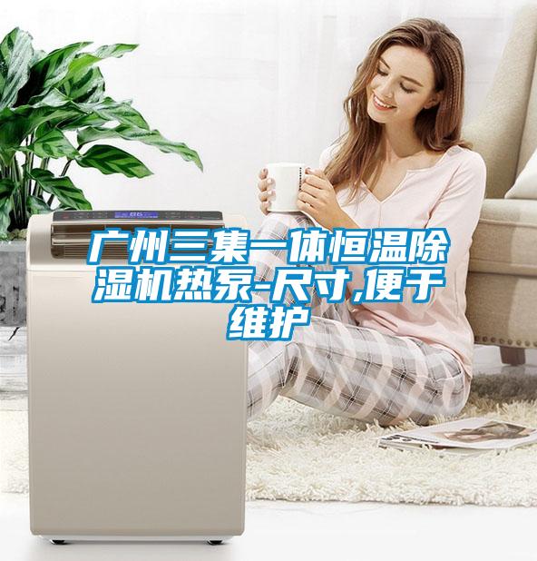 廣州三集一體恒溫除濕機熱泵-尺寸,便于維護