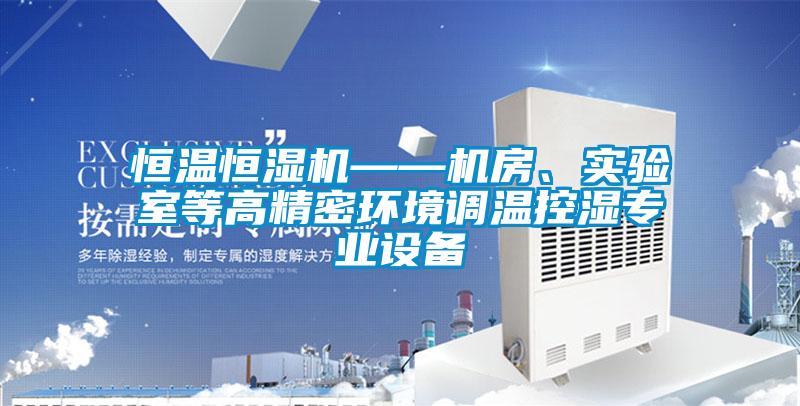 恒溫恒濕機——機房、實驗室等高精密環(huán)境調(diào)溫控濕專業(yè)設(shè)備