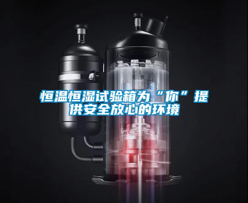 恒溫恒濕試驗(yàn)箱為“你”提供安全放心的環(huán)境