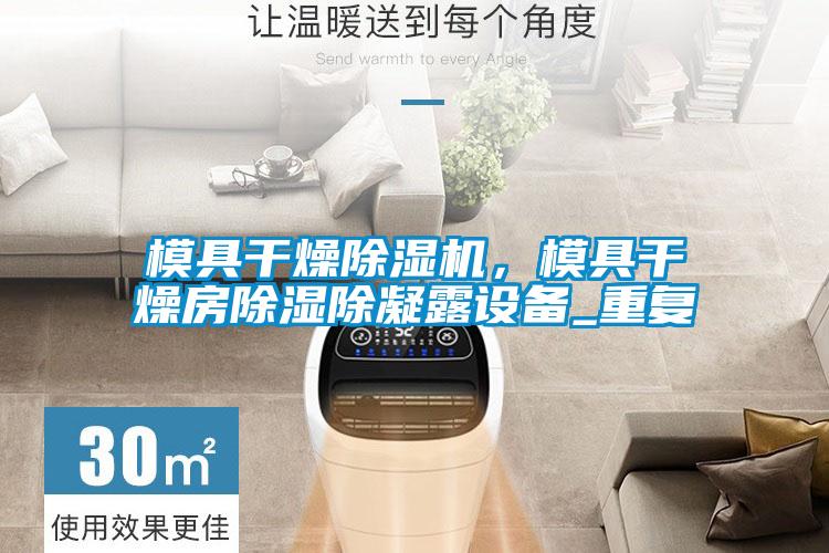 模具干燥除濕機(jī)，模具干燥房除濕除凝露設(shè)備_重復(fù)