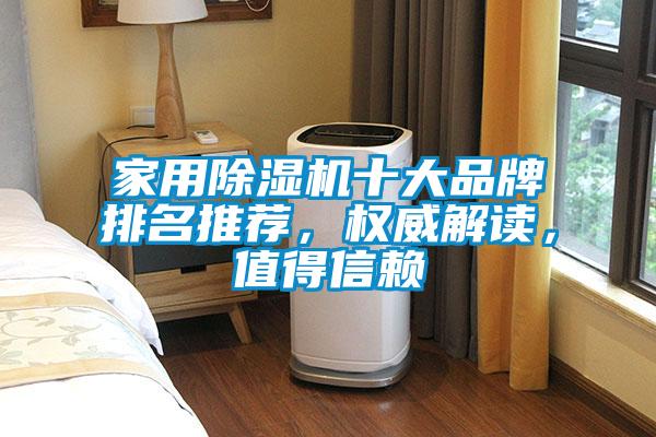 家用除濕機十大品牌排名推薦，權威解讀，值得信賴