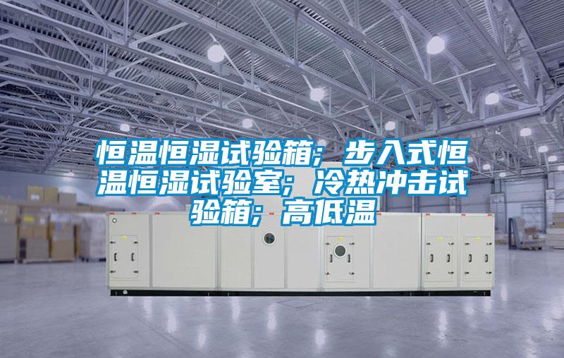 恒溫恒濕試驗(yàn)箱; 步入式恒溫恒濕試驗(yàn)室; 冷熱沖擊試驗(yàn)箱; 高低溫