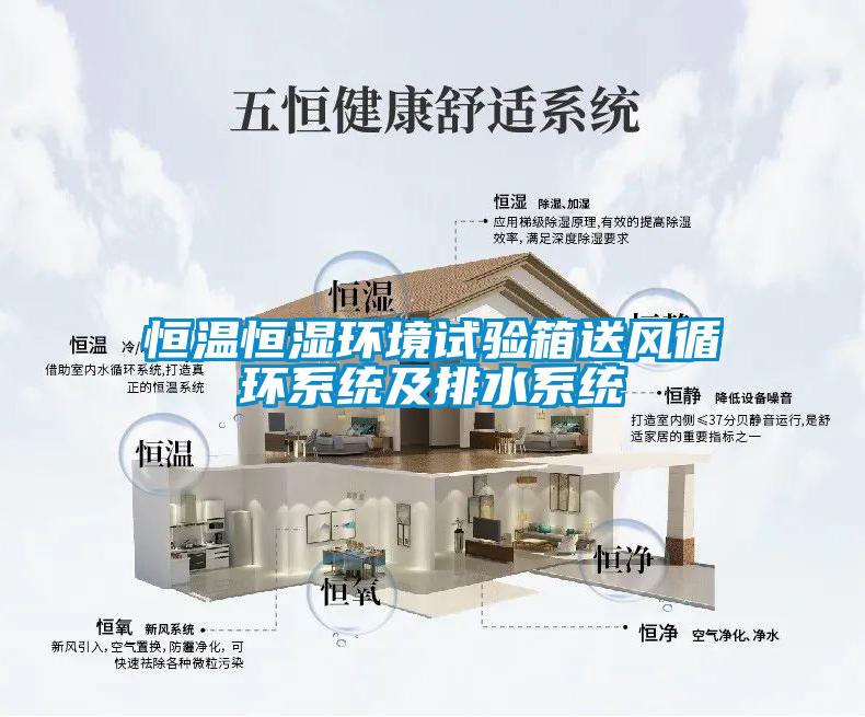 恒溫恒濕環(huán)境試驗箱送風循環(huán)系統(tǒng)及排水系統(tǒng)