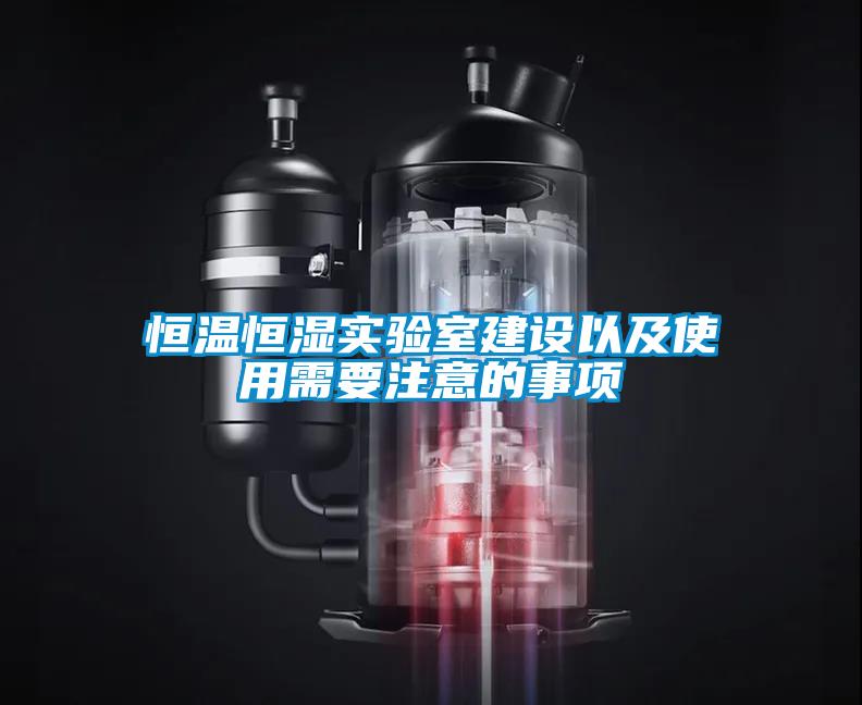 恒溫恒濕實(shí)驗(yàn)室建設(shè)以及使用需要注意的事項(xiàng)