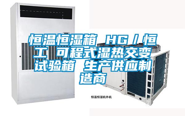 恒溫恒濕箱 HG／恒工 可程式濕熱交變試驗箱 生產(chǎn)供應制造商