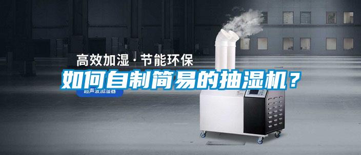 如何自制簡(jiǎn)易的抽濕機(jī)？