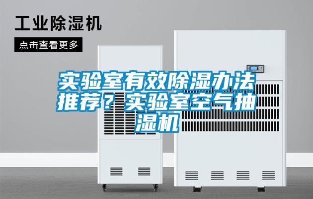 實(shí)驗(yàn)室有效除濕辦法推薦？實(shí)驗(yàn)室空氣抽濕機(jī)