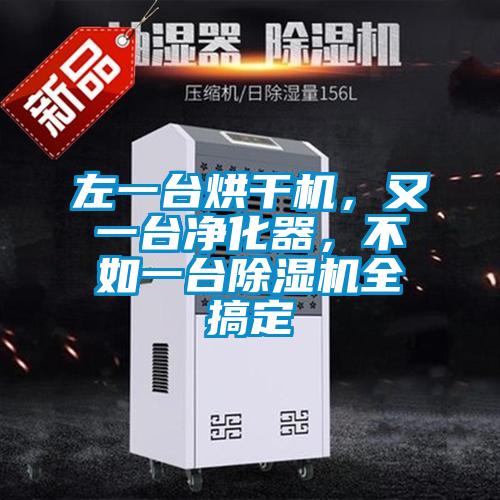 左一臺烘干機，又一臺凈化器，不如一臺除濕機全搞定