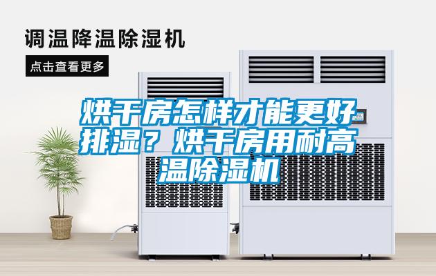 烘干房怎樣才能更好排濕？烘干房用耐高溫除濕機(jī)