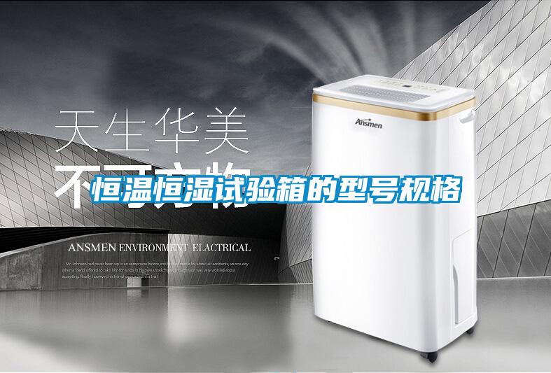 恒溫恒濕試驗箱的型號規(guī)格