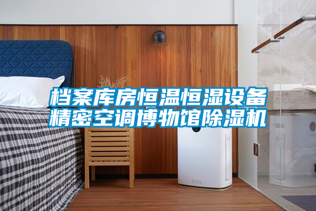檔案庫房恒溫恒濕設備精密空調博物館除濕機