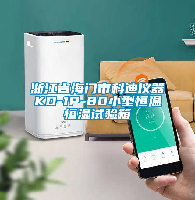 浙江省海門(mén)市科迪儀器KD-1P-80小型恒溫恒濕試驗(yàn)箱