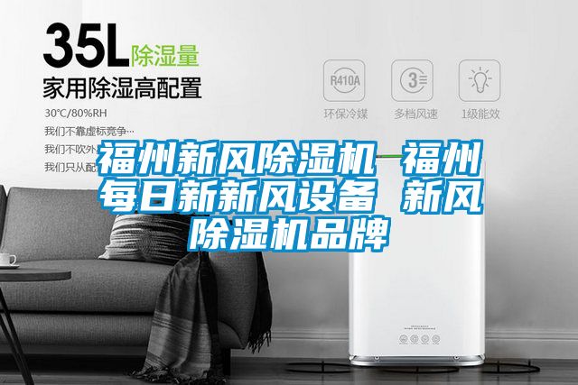 福州新風除濕機 福州每日新新風設(shè)備 新風除濕機品牌