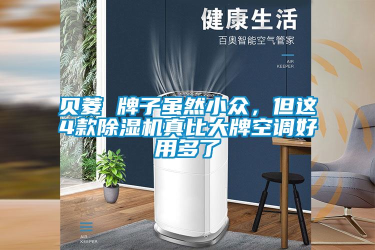 貝菱 牌子雖然小眾，但這4款除濕機真比大牌空調好用多了