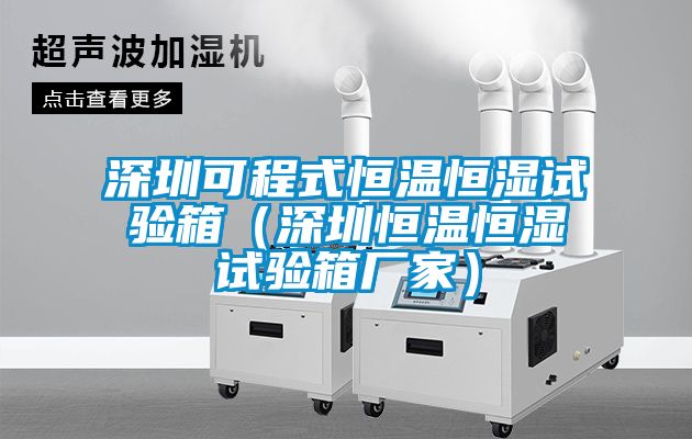深圳可程式恒溫恒濕試驗(yàn)箱（深圳恒溫恒濕試驗(yàn)箱廠家）